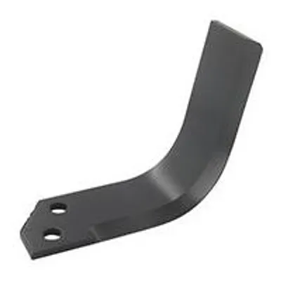 Image de Couteau droit pour fraise à contre-rotation, adapté pour Muratori - Longueur : 135 mm, diamètre du trou : 10,5 mm, entraxe : 27 mm, épaisseur : 5 mm