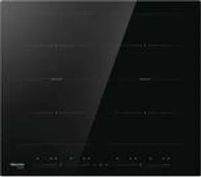 Immagine prodotto di Hisense HI6442BSCE, Nero, Da incasso, 59 cm, Piano cottura a induzione con zone, VetroVetroceramica, 4 zone