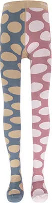 Produktbild von EWERS Mädchen Girls Strumpfhose FLIPSIDE KREISE hell camel # 901140 Gr.98/104