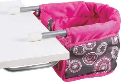 Productafbeelding van Poppenstoel voor poppen tot 60 cm met veiligheidsgordel