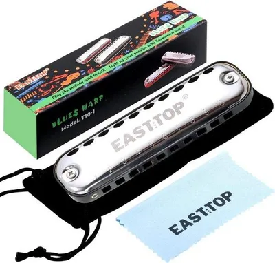 Productafbeelding van Kindermondharmonica met 10 Gaten in C-Toonsoort voor Beginners