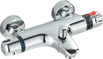 Obrázek produktu pro Sprchová baterie, termostatické ovládání, dlouhý výtok, HW3