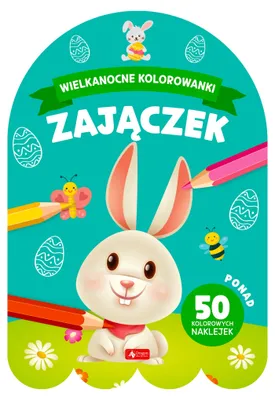 Image de Wielkanocny Zajączek. Kolorowanka dla dzieci