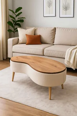 Produktbild von Skye Decor, Hochwertiger Nesting Tisch (3 Teile) - Saphir Eiche, 100% Melamin | 12345