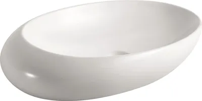 Produktbild von Beitz & Walz AqvaCeramica Aufsatzbecken 690 x 435 mm weiß