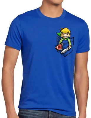 Produktbild von A.N.T. Link Brusttasche Herren T-Shirt wild the breath of snes