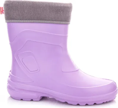 Produktbild von Lemigo leichte Damen Gummistiefel gefüttert "Jessy" Lila 40