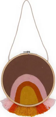 Produktbild von KidsDepot Wandaufhänger - Miyo - Braun - Ø 20 cm | KidsDepot