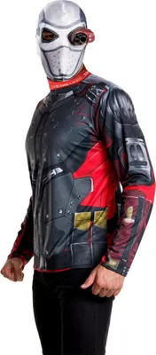 Produktbild von Suicide Squad Deadshot Kostüm - Halloween Fasching Größe: M-L