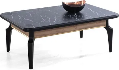 Produktbild von Couchtisch Wohnzimmer Design Tische Möbel Tisch Luxus Beistelltisch Holz Modern
