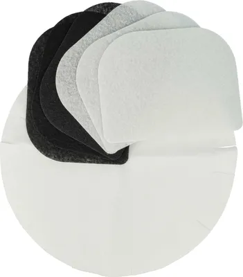 Produktbild von vhbw 3x Kohle-Filter, 6x Papierfilter, 3x Fettdunstfilter Ersatz für De Longhi 5525101500 für Fritteuse - 12-tlg. Filter-Set