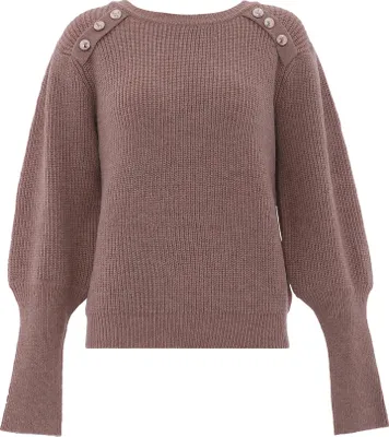 Zdjęcie produktu dla sweter damski birth - beżowy, M/L