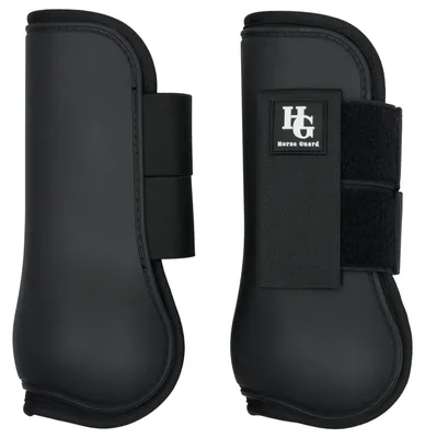 Produktbild von Horse Guard Timian Springgamaschen, schwarz - Shetty