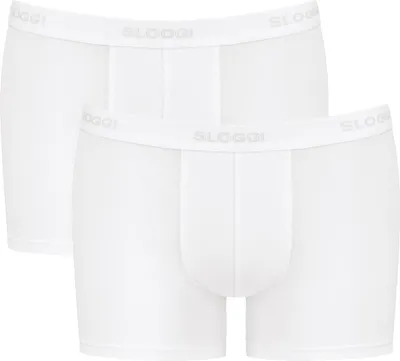 Produktbild von Sloggi Men 24/7 Short, heren boxers (2-pack), wit