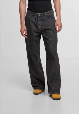 Immagine prodotto di Jeans uomo DEF SEAMS Baggys lavaggio grigio scuro - 36