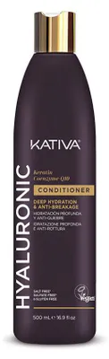Productafbeelding van Kativa Hyaluronzuur, Keratine- en Coenzym Q10-conditioner, 500 ml