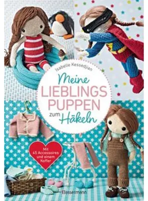 Obrázek produktu pro Meine Lieblingspuppen zum Häkeln - Mit 45 Accessoires und einem Koffer