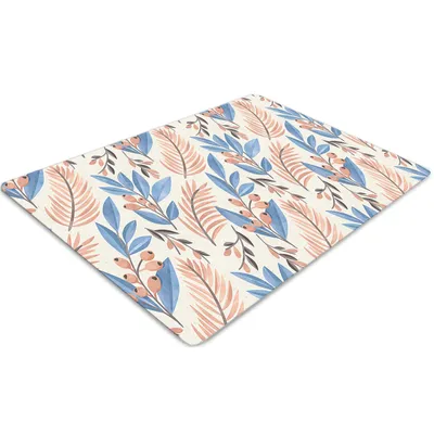 Produktbild von Stuhlunterlage Bürostuhlunterlage 120 cm x 90 cm Bodenmatte Bürostuhlunterlage - Berg Asche