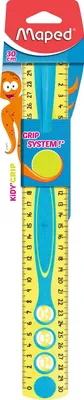 Obrázek produktu pro Maped - Kidy'Grip, trojité pravítko, "Mé první pravítko" – pravítko 30 cm – pro kreslení