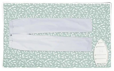 Image de Planche à repasser avec support en silicone et design portable