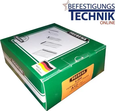 Produktbild von Prebena Klammern A12CRF A 80/12mm A2 rostfrei für 1XR-A16 1GP-A16 1GP-A25 KL-01 6M