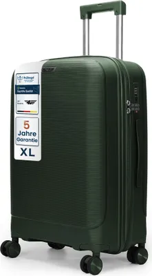 Image de Valise rigide 4FLY CoreMatte PP 28 pouces Bagage enregistré – Taille XL – Vert olive