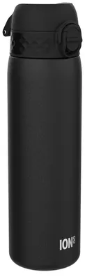 Immagine prodotto di Ion8 Bottiglia d'acqua sottile in acciaio inox a prova di perdite Nero 600 ml Outdoor (12,25)