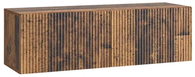 Zdjęcie produktu dla vidaXL Szafka pod telewizor do montażu na ścianie 98 x 31 x 30 cm, drewno postarzane, materiały drewnopochodne