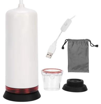 Obrázek produktu pro Elektrická automatická vakuová pumpa Mini přenosný USB napájený odsávací stroj bílý