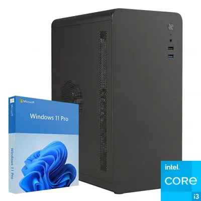 Produktbild von Intel Core i3 - 16 GB DDR4 - 480 GB SSD - WLAN - Bluetooth - Windows 11 Pro (COMPUGEAR CS110-40602)