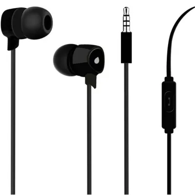 Obrázok produktu pre Slúchadlá s plochým káblom Prisma In-Ear Black