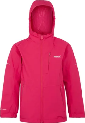 Produktbild von Regatta - "Calderdale II" Jacke, wasserfest für Kinder RG9741 (116) (Pinker Trank)