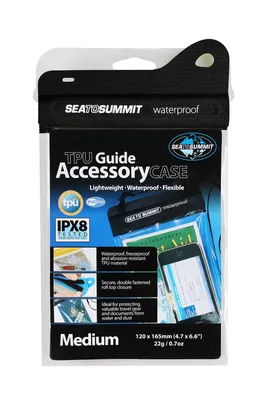 Productafbeelding van Sea to Summit accessoiretas TPU Guide Accessory Case Black transparant
