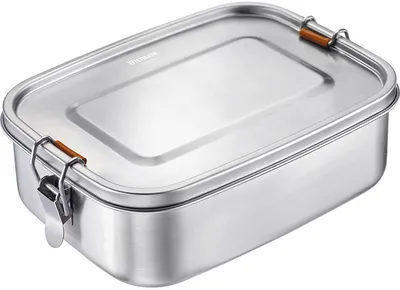 Obrázok produktu pre WESTMARK 23592270 Lunchbox Viva Maxi 6,5 cm hoch silber 1500 ml