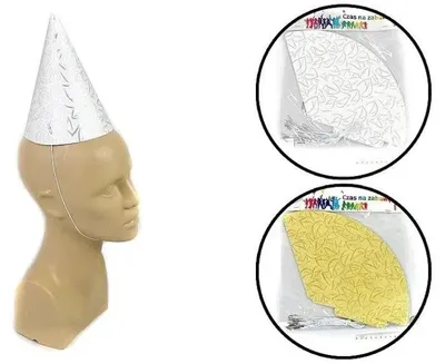 Zdjęcie produktu dla Czapeczki urodzinowe 10szt MIX - ADAR