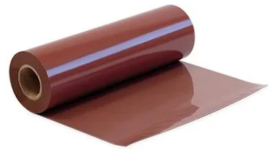 Produktbild von Plottermarie Plotterfolie Premium Flockfolie mit samtiger Oberfläche – Plotterfolie für Textildruck, T-Shirts, Baumwolle, Polyester & Mischgewebe 100 x 50 cm - 530 Brown