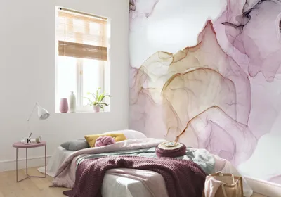 Obrázek produktu pro Komar netkaná tapeta - Shiny Fluid - rozměr: 400 x 280 cm (šířka x výška) - 8 panelů, obývací pokoj, ložnice, tapety