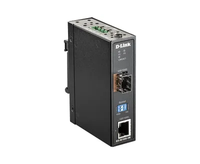 Produktbild von D-Link DIS-M100G-SW SFP Konverter Gigabit Ethernet Industrial