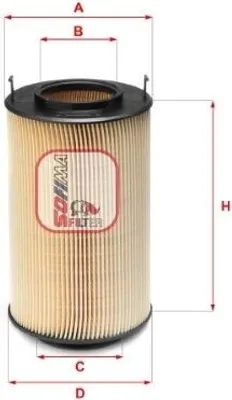 Produktbild von Ölfilter SOFIMA S 5174 PE Filtereinsatz