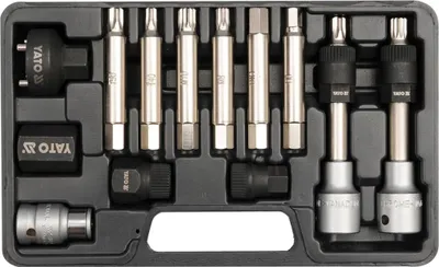 Produktbild von YATO 13-tlg. Stecknuss-Satz Lichtmaschinen-Reparatur-Set