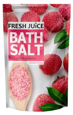 Image de Jus frais, litchi et ramboutan, régénérant, sels de bain, 500 g