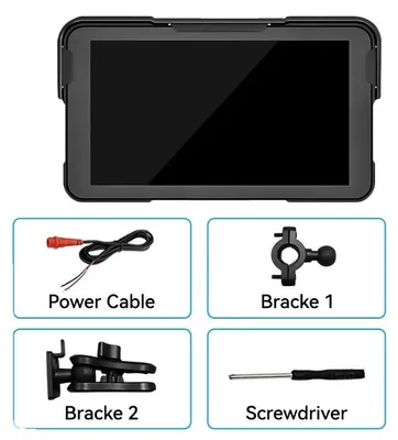 Obrázek produktu pro GPS navigace, vodotěsný design, připojení Bluetooth, 5palcová navigace
