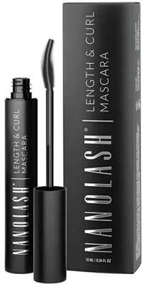 Produktbild von Wimperntusche für Länge und Schwung Nanolash 10ml - verlängernde und kräuselnde Mascara