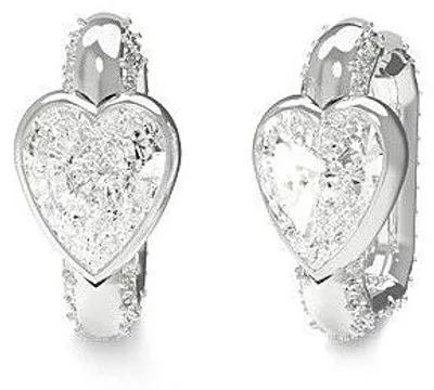Imagen del producto de Pendientes Guess, diseño circular, colección Crystals Of Love, para mujer