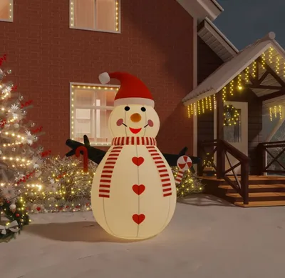 Produktbild von "SPRING SALE"Aufblasbarer Schneemann mit LEDs 250 cm GermanyMöbel 23812 - Christbaumschmuck