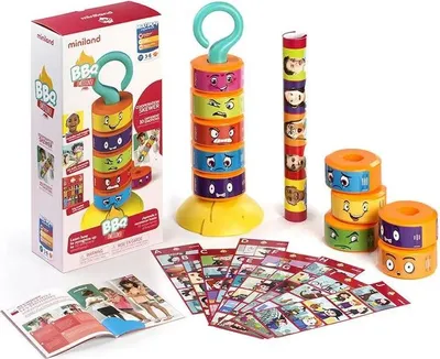 Produktbild von Miniland Bbq Emotions! Pädagogisches Spielzeug Mehrfarbig  Mehrfarbig One Size