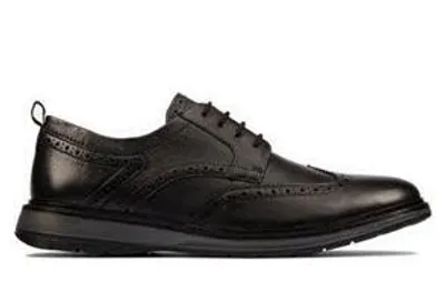 Produktbild von Clarks mens Schnürer schwarz in Gr. 41