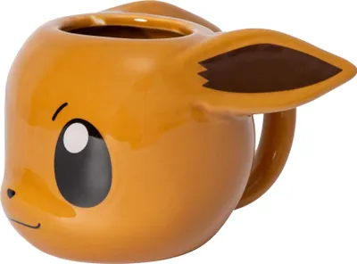 Immagine prodotto di JOOJEE Evoli 3D Mug 500ml - Merchandise Pokémon, tazza da caffè di alta qualità, regalo perfetto per i fan, licenza ufficiale