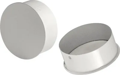 Produktbild von Ofenrohr-Wandkapsel Bertrams Ø 120 mm emailliert weiß