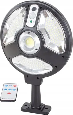 Obrázek produktu pro Verk 24159 Solární lampa 150 LED SMD, senzor soumraku, pohybu